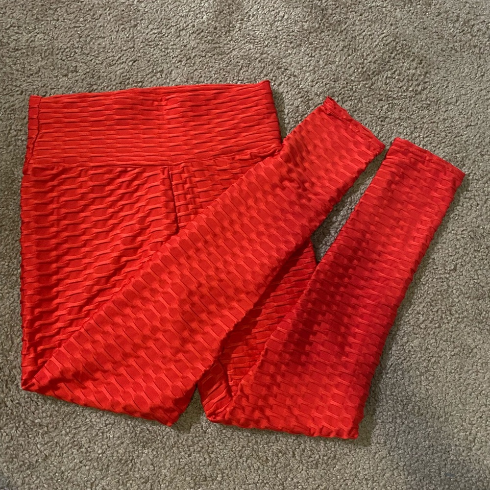 Red Leggings